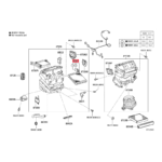 Subconjunto Evaporador, Enfriador, Nro. 1