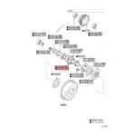 Cojinete (Para Eje Trasero Derecho)